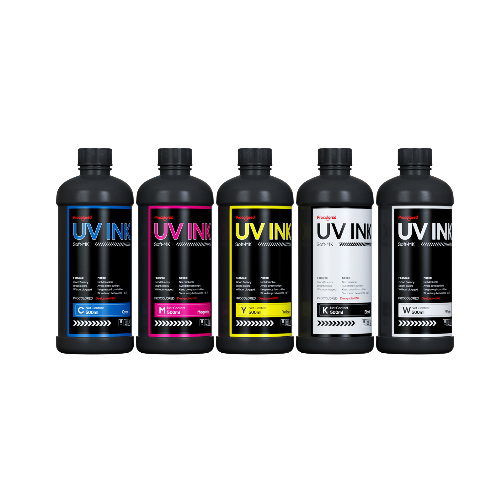 Procolored Encre pour imprimante UV 500 ml