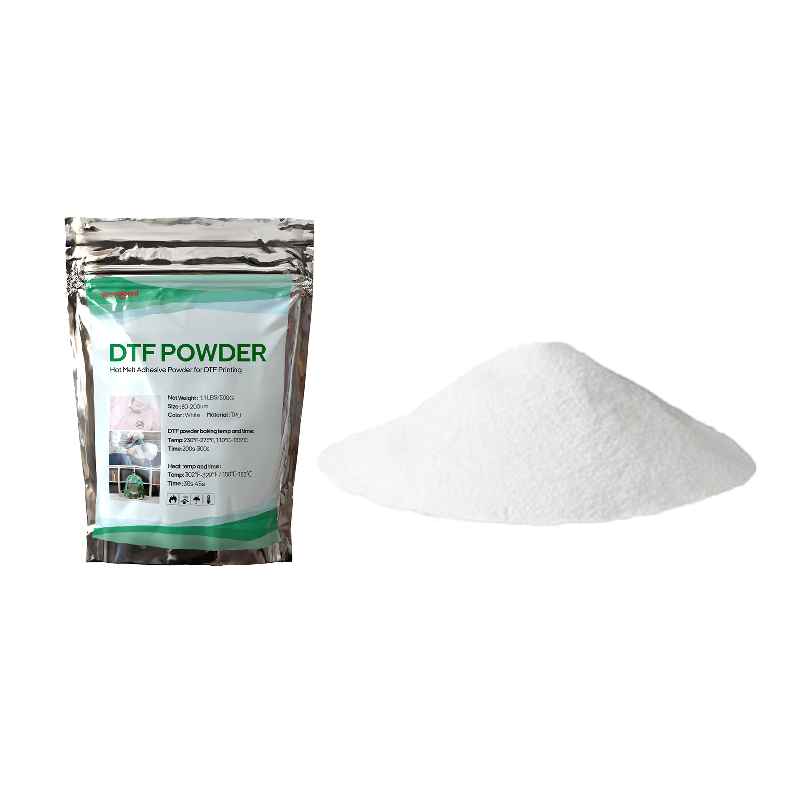 Procolored Poudre DTF pour film de transfert